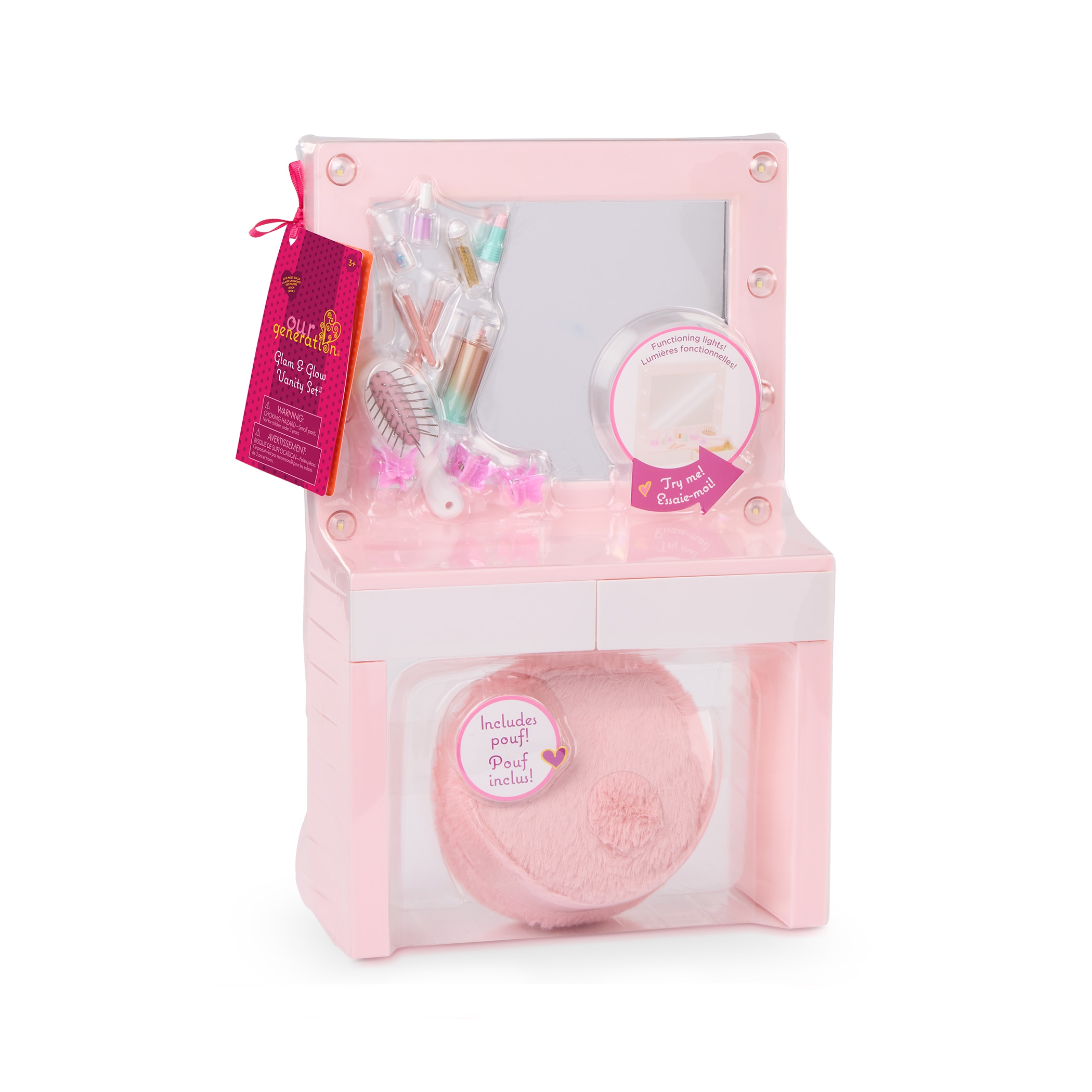 Set Tocador con Luces y Accesorios Our Generation 2