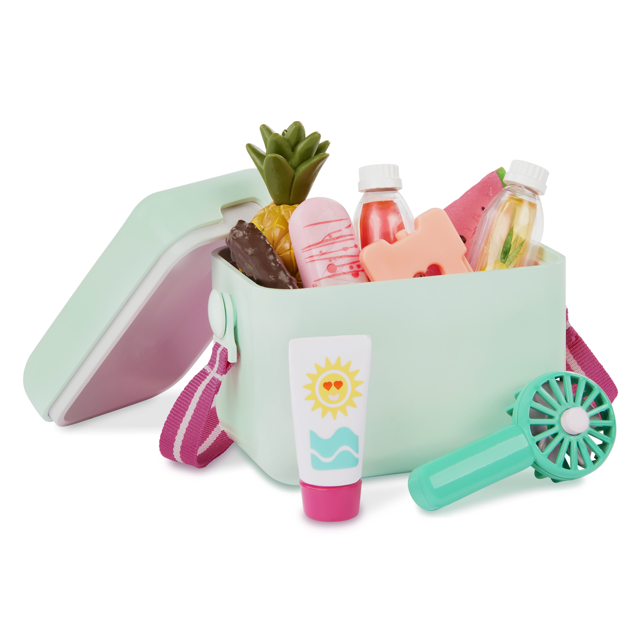 Set Silla de Playa con Parasol y Accesorios Our Generation 7
