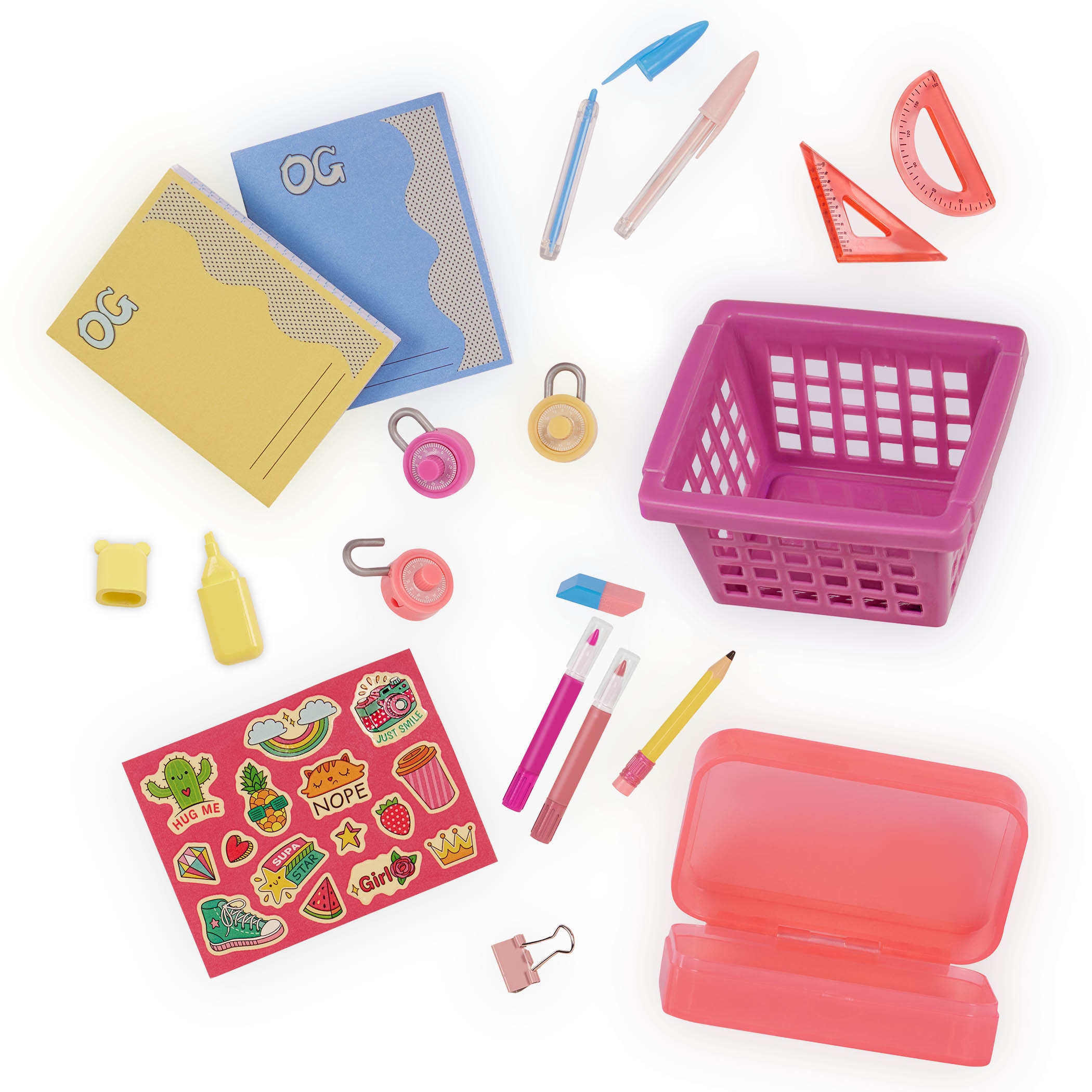 Set Casillero de Colegio y Accesorios Our Generation 2
