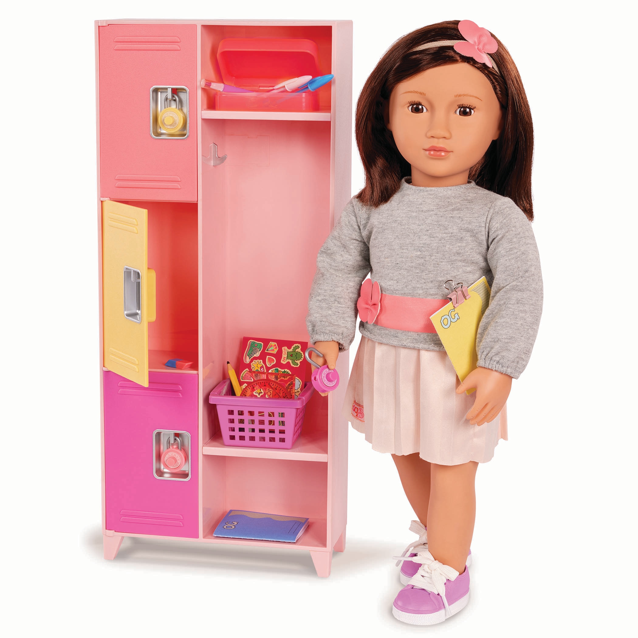 Set Casillero de Colegio y Accesorios Our Generation 3