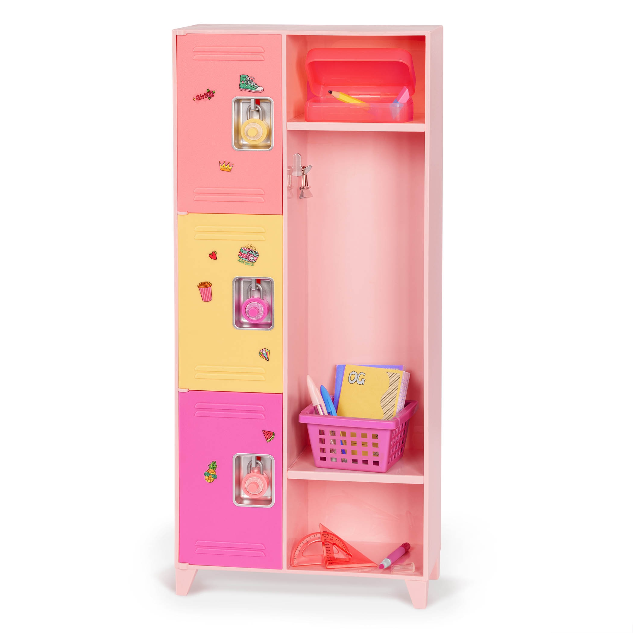 Set Casillero de Colegio y Accesorios Our Generation 8