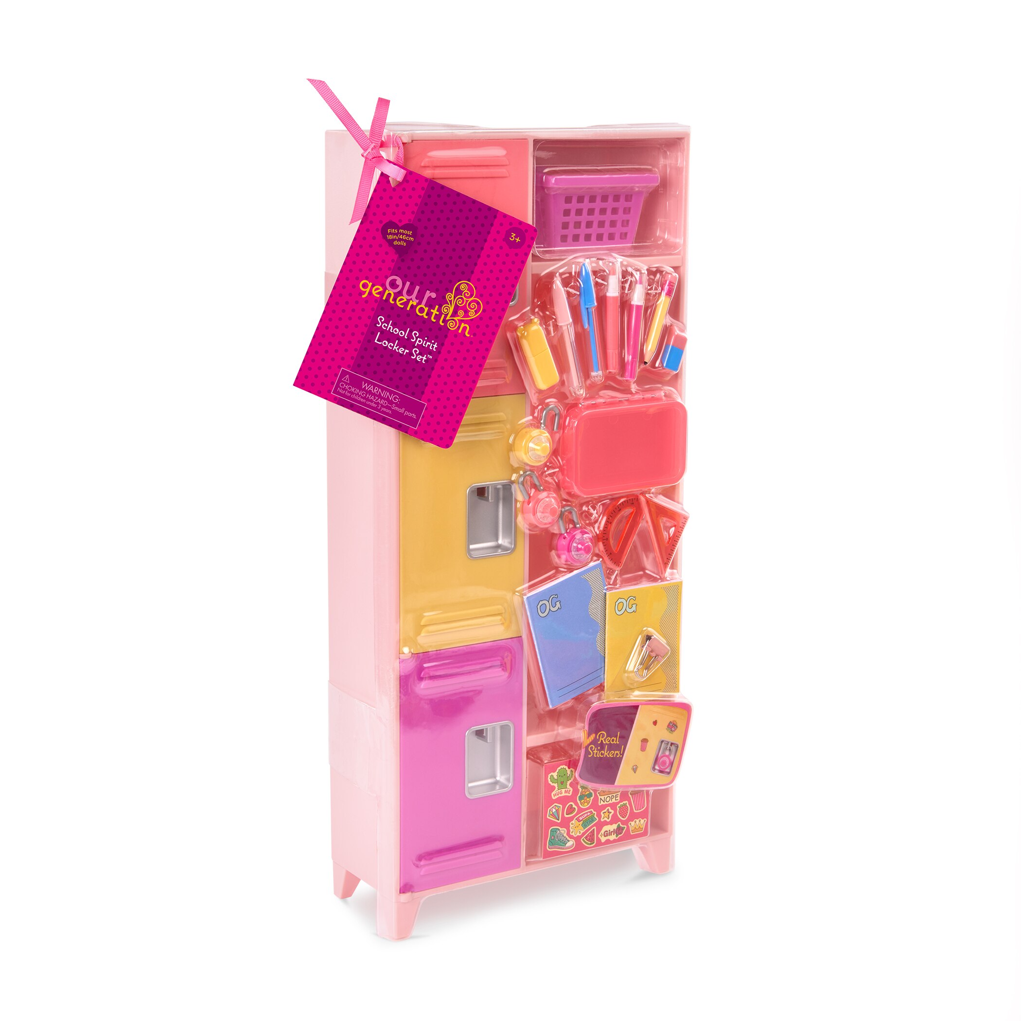 Set Casillero de Colegio y Accesorios Our Generation 11