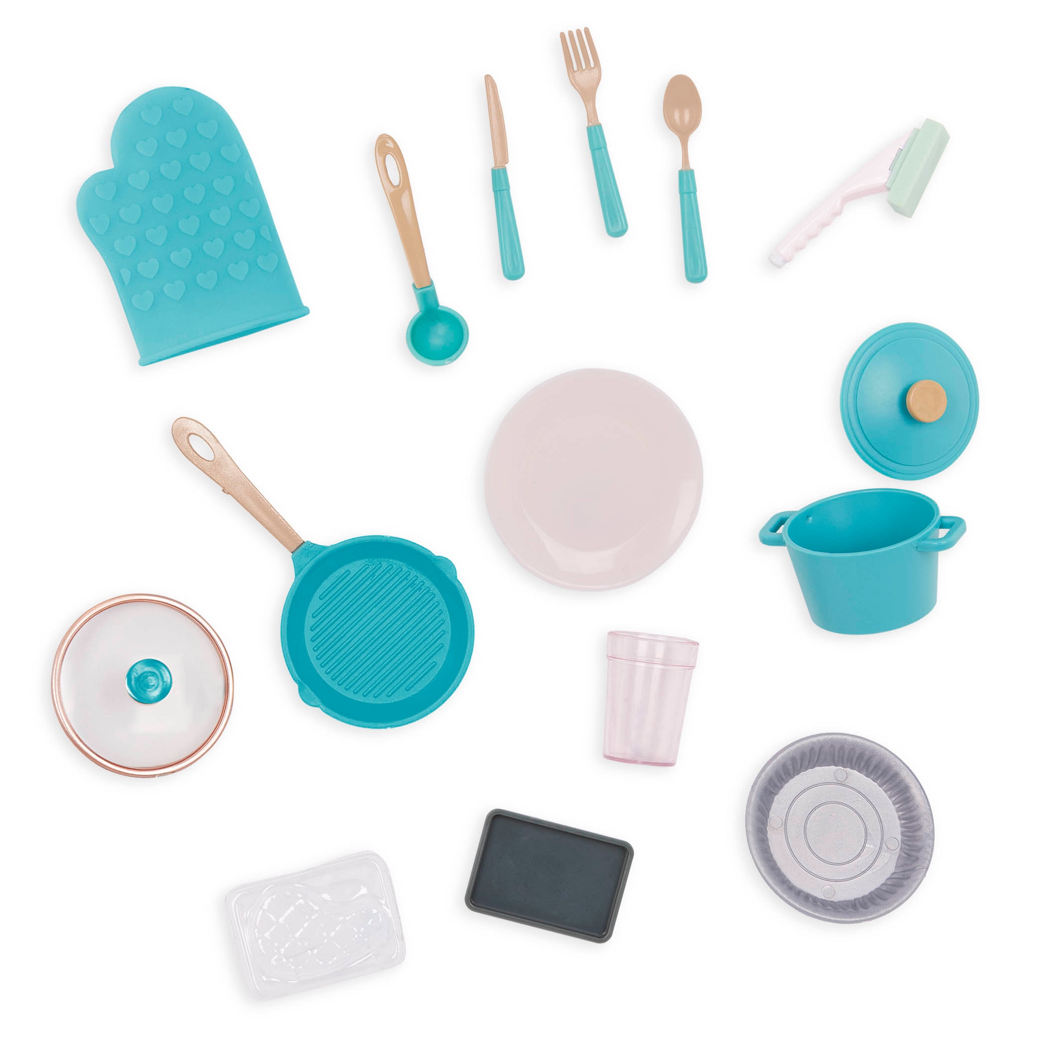 Set Cocina Gourmet Rosada Our Generation 3