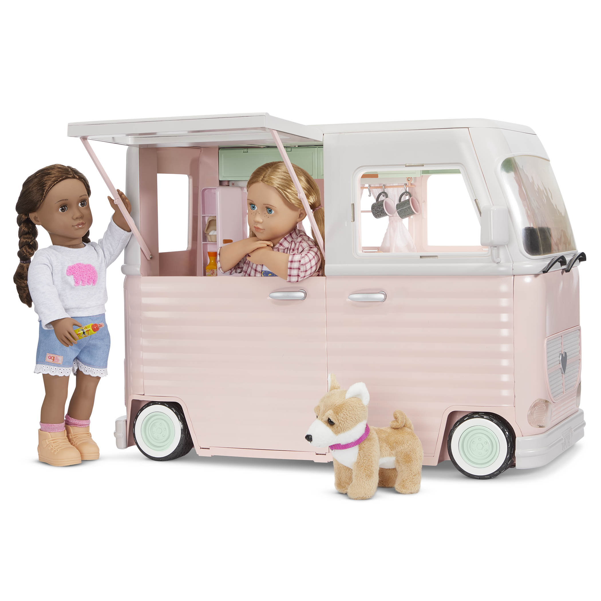 Set Caravana Rv y Accesorios con Luces y Sonidos Our Generation 3