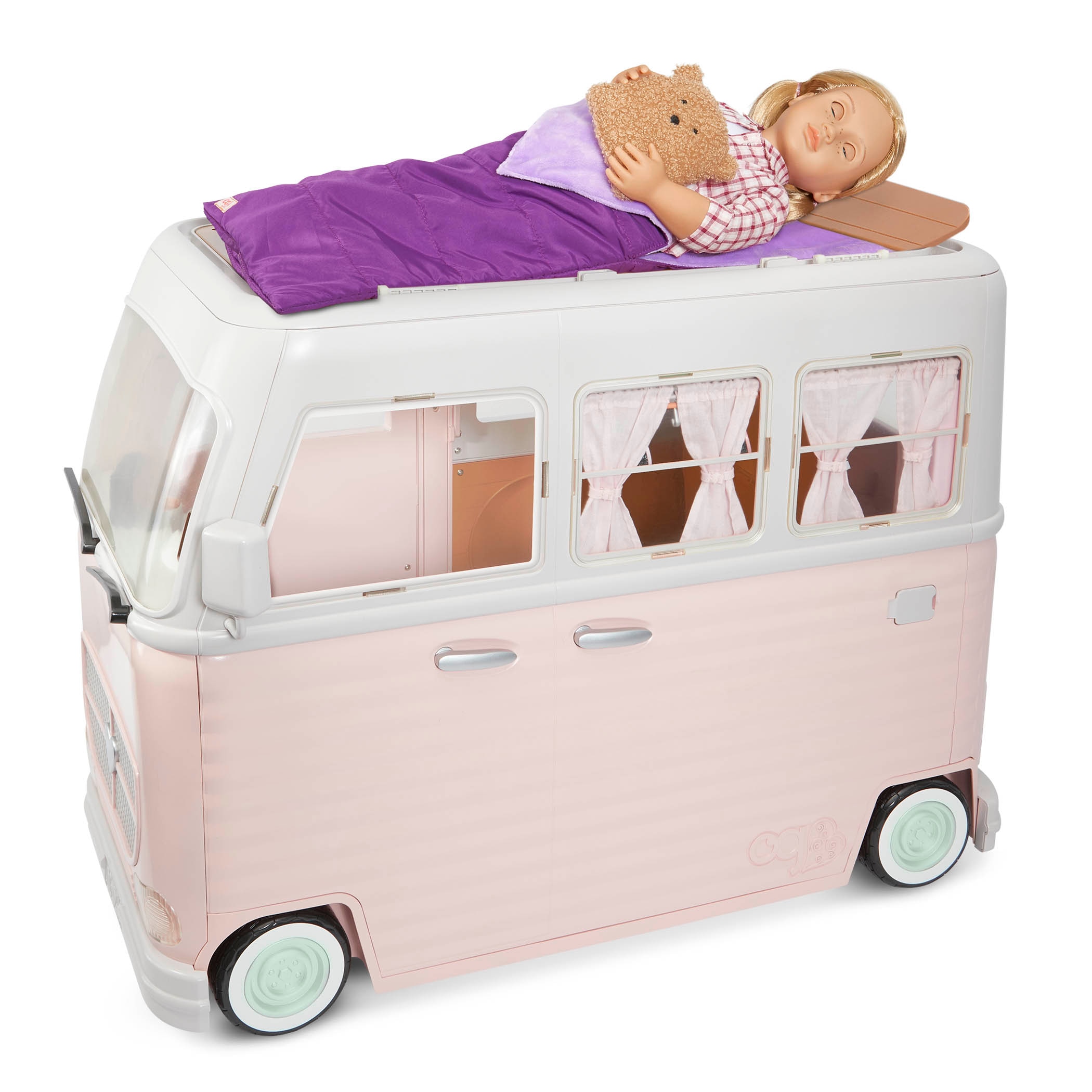 Set Caravana Rv y Accesorios con Luces y Sonidos Our Generation 12