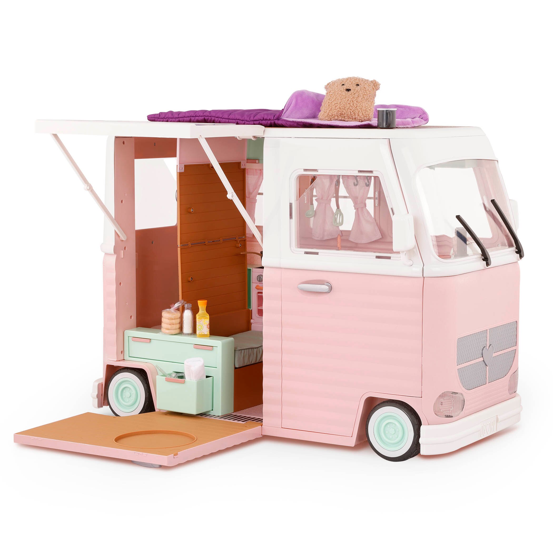 Set Caravana Rv y Accesorios con Luces y Sonidos Our Generation 22