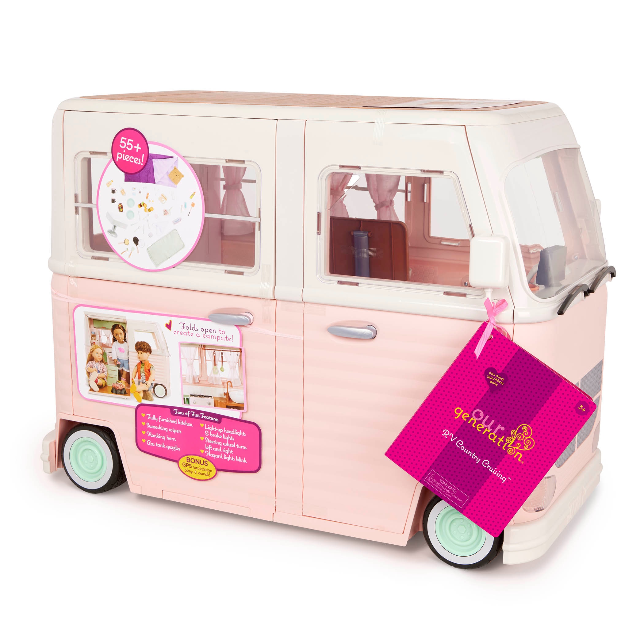 Set Caravana Rv y Accesorios con Luces y Sonidos Our Generation 31