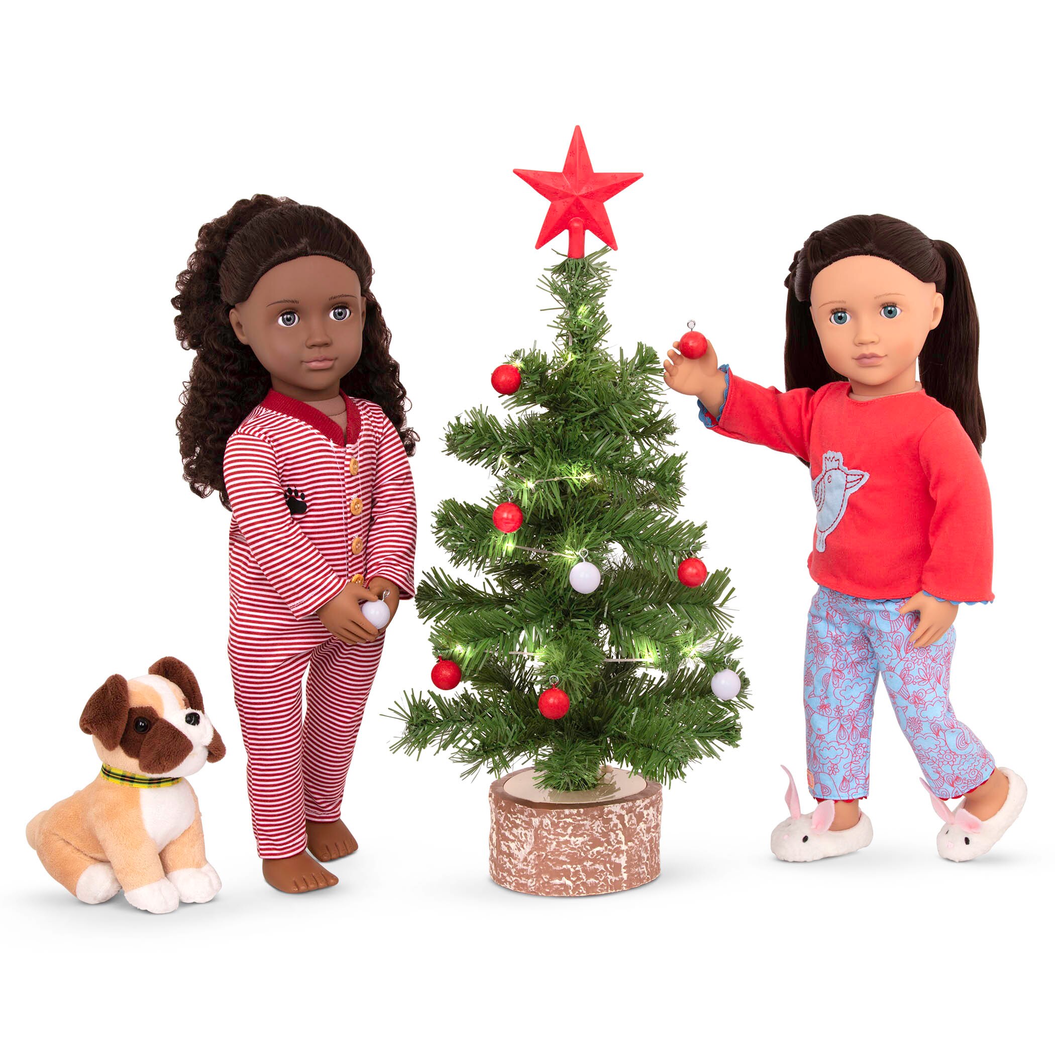 Arbol de Navidad con Luces y Accesorios Our Generation 2