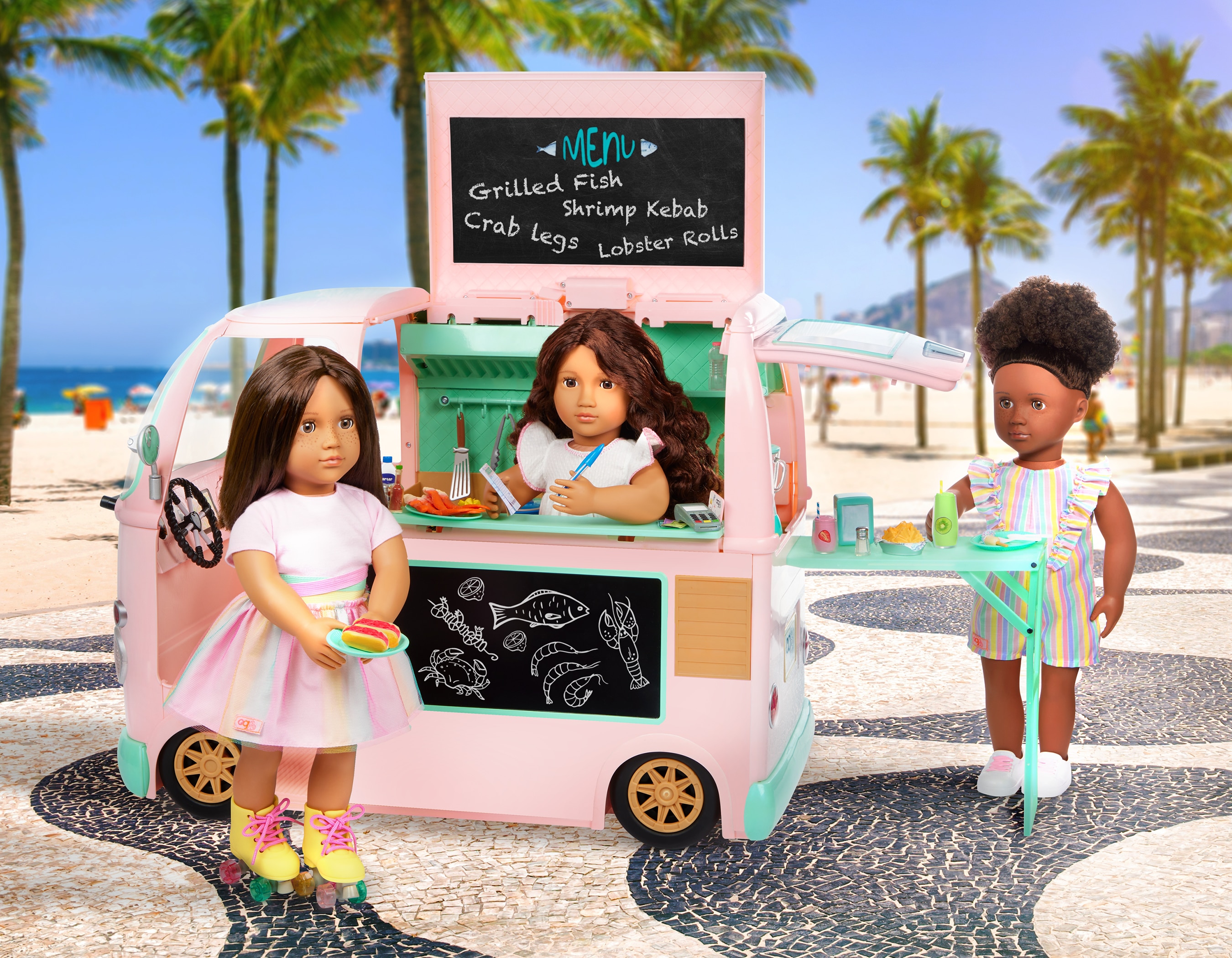 Camion Veraniego de Comidas Our Generation 14