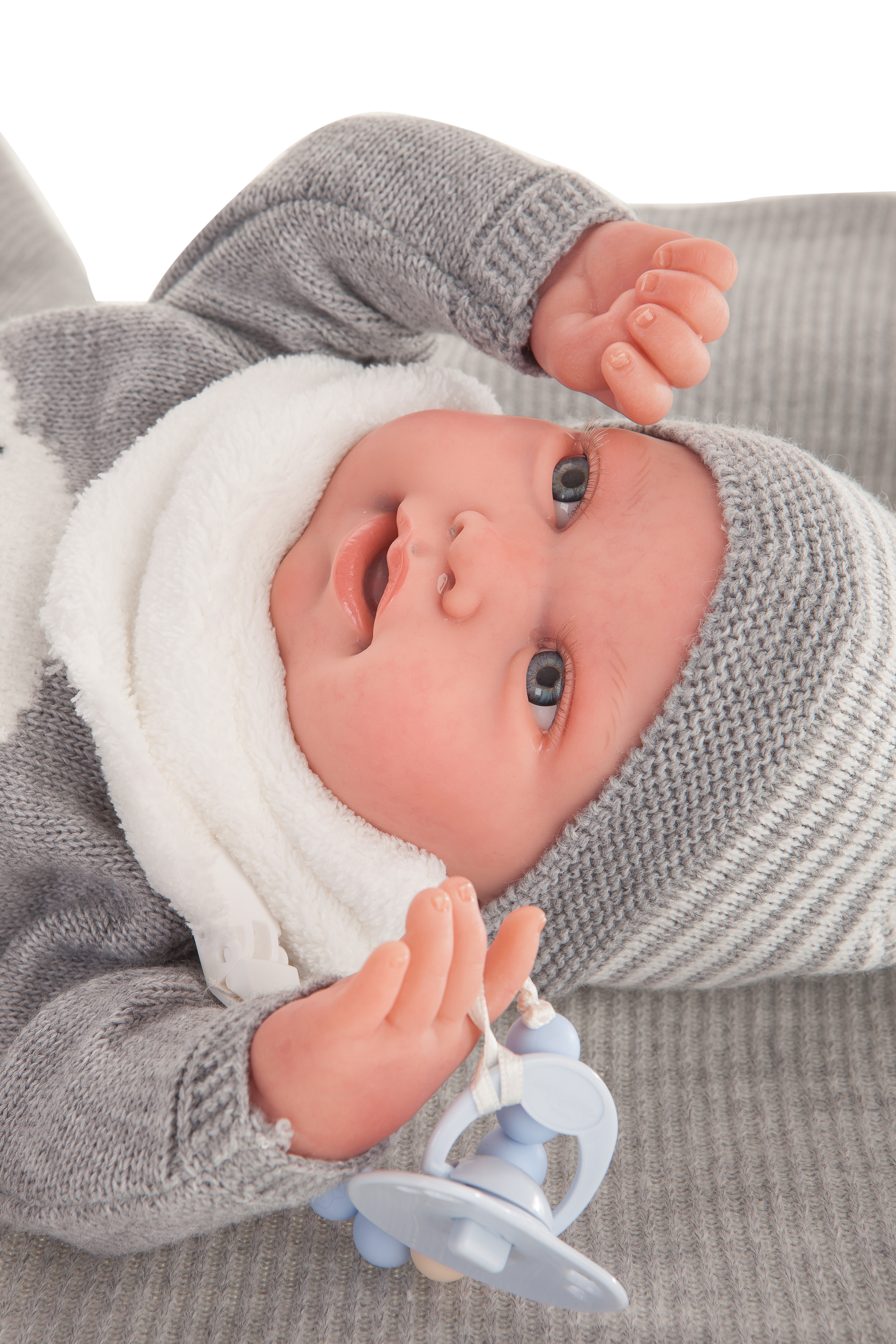 Sweet Reborn Pipo Toquilla Gris 4