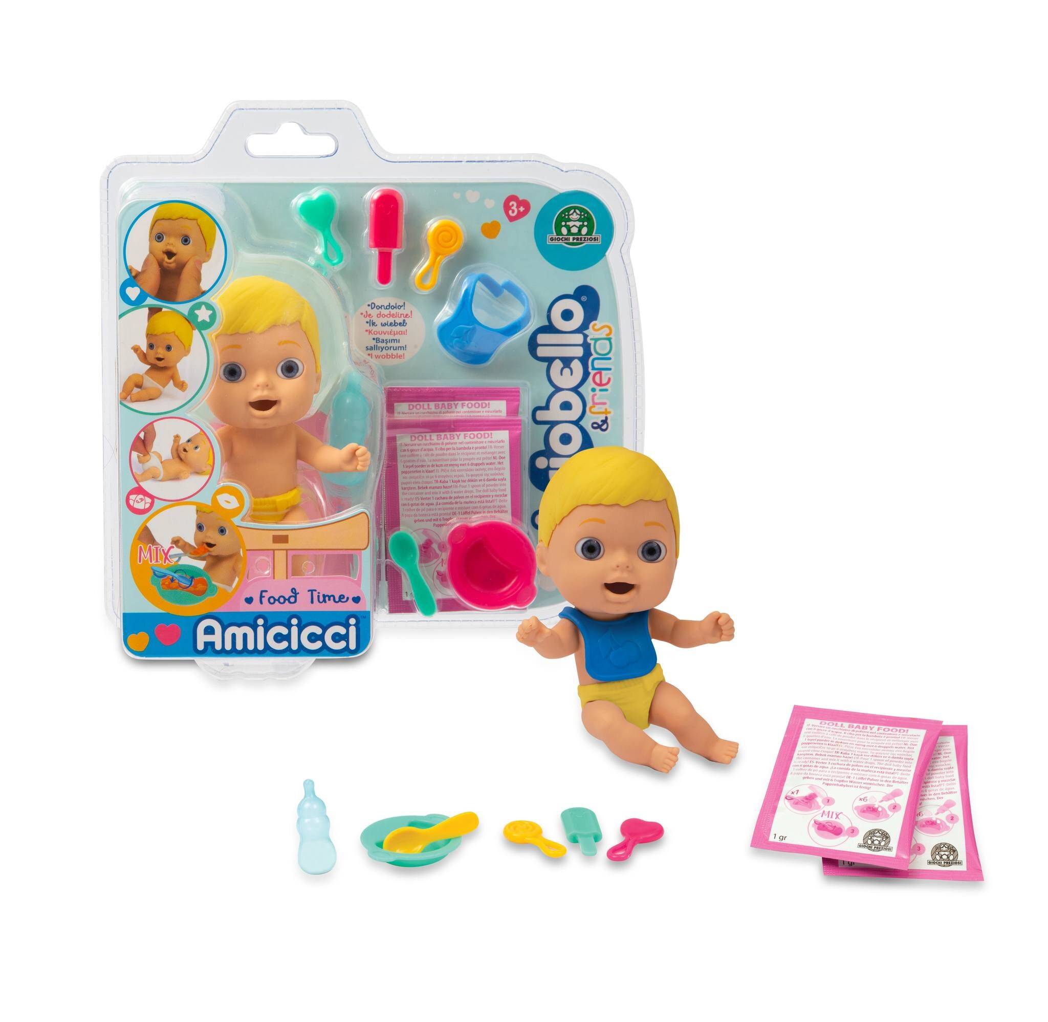 Muñecos bebé surtidos Amicicci Food Time CICCIOBELLO 7