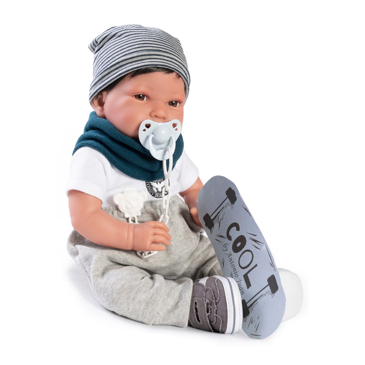 Muñecas Antonio Juan – Recién nacido pipo skater.