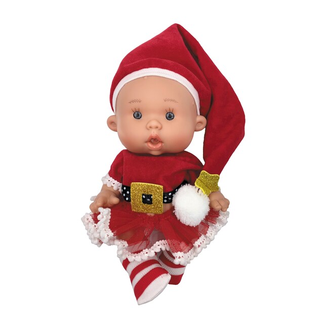 Muñeca Nenote christmas 26 cm niña noel