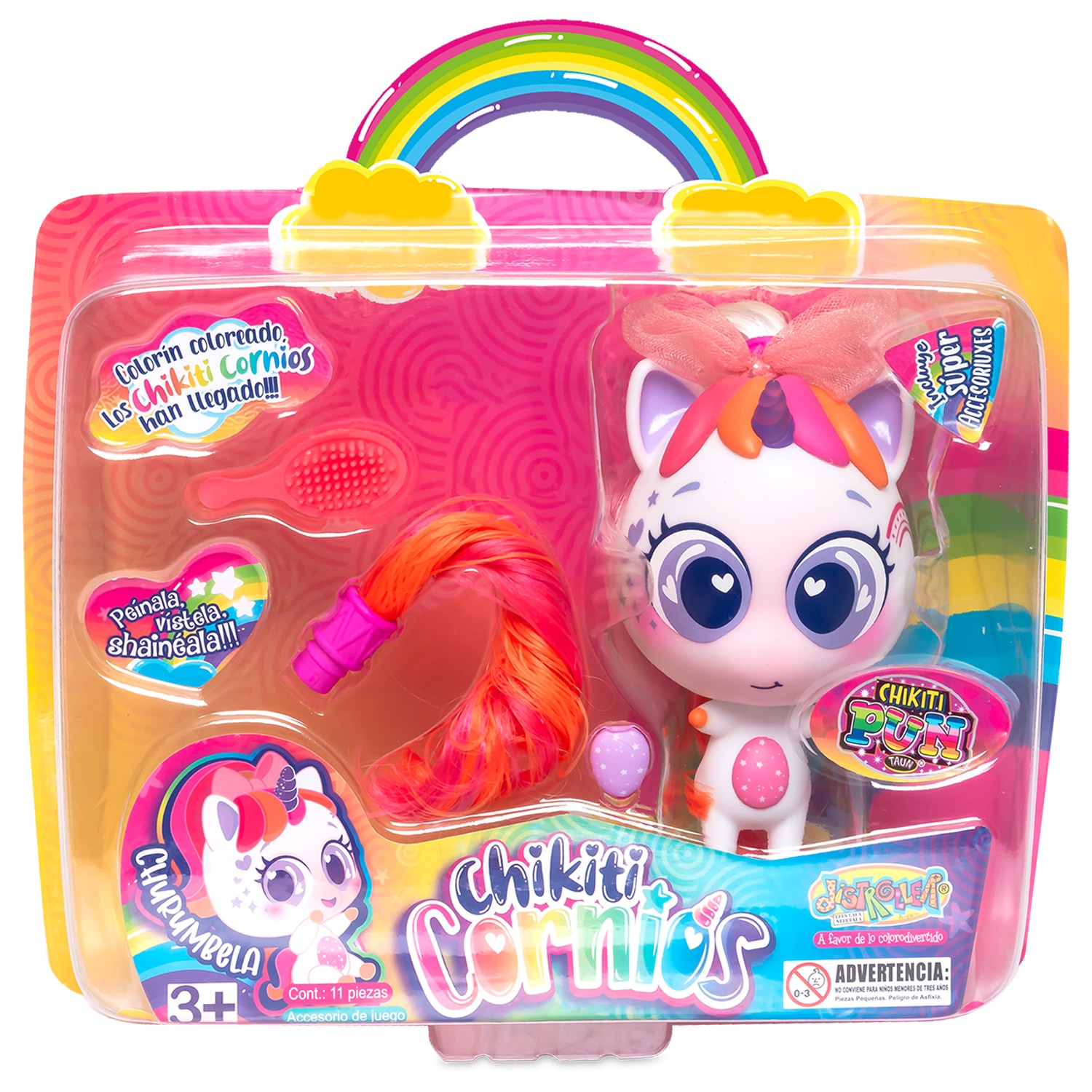 Muñeco Chikiticornio Churumbela Blanco 2