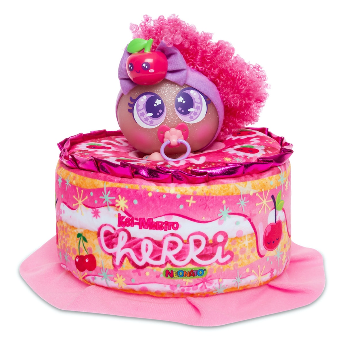 Muñeco bebe Ksi Berries Cherri Rosa 1