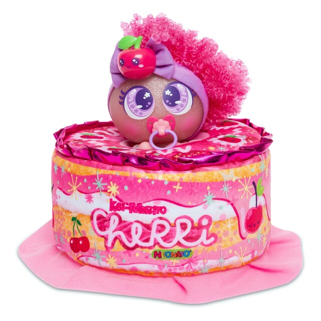 Muñeco bebe Ksi Berries Cherri Rosa