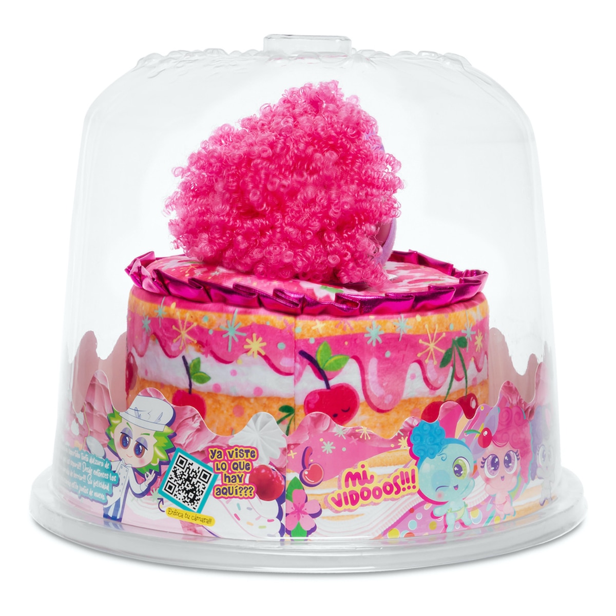 Muñeco bebe Ksi Berries Cherri Rosa 3