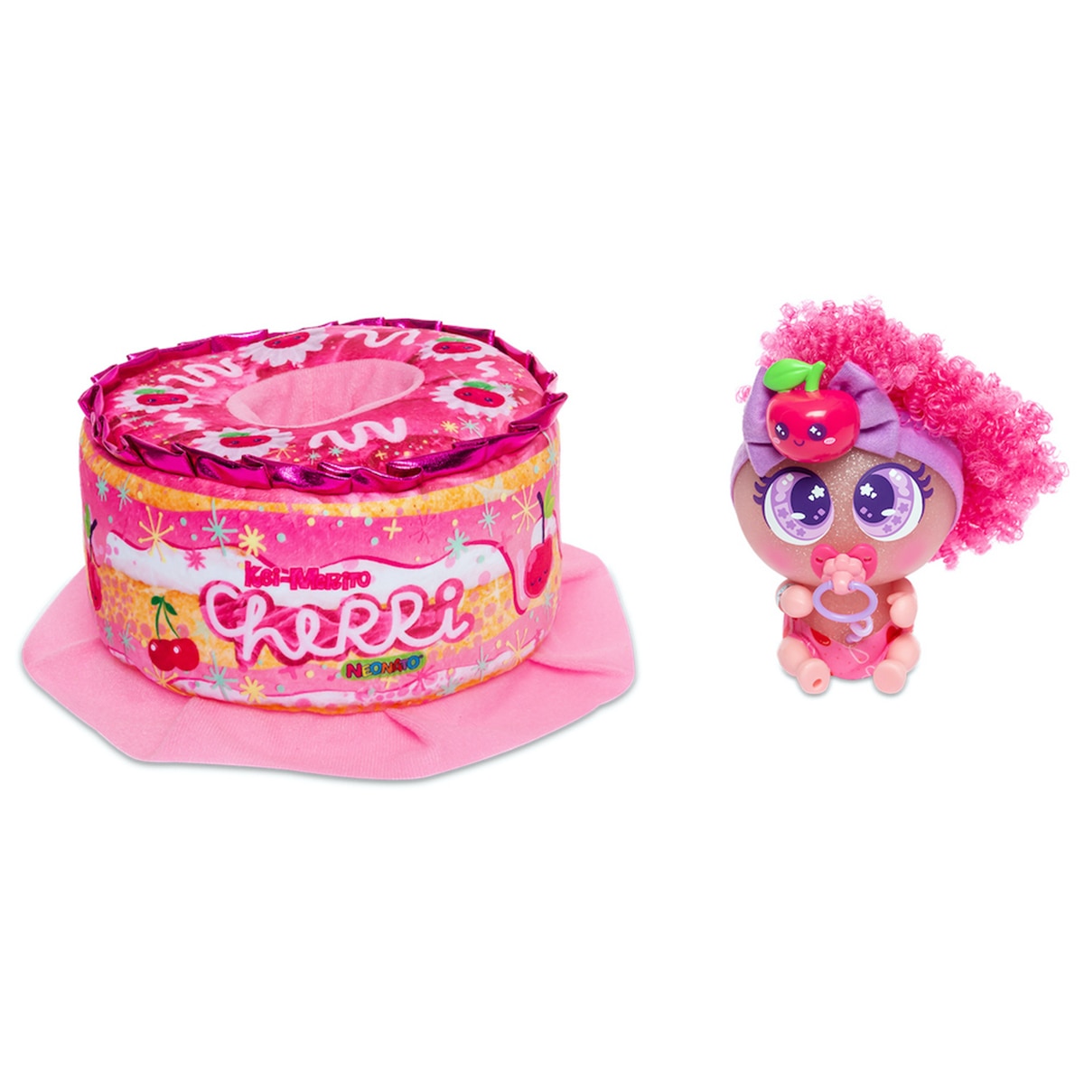 Muñeco bebe Ksi Berries Cherri Rosa 5