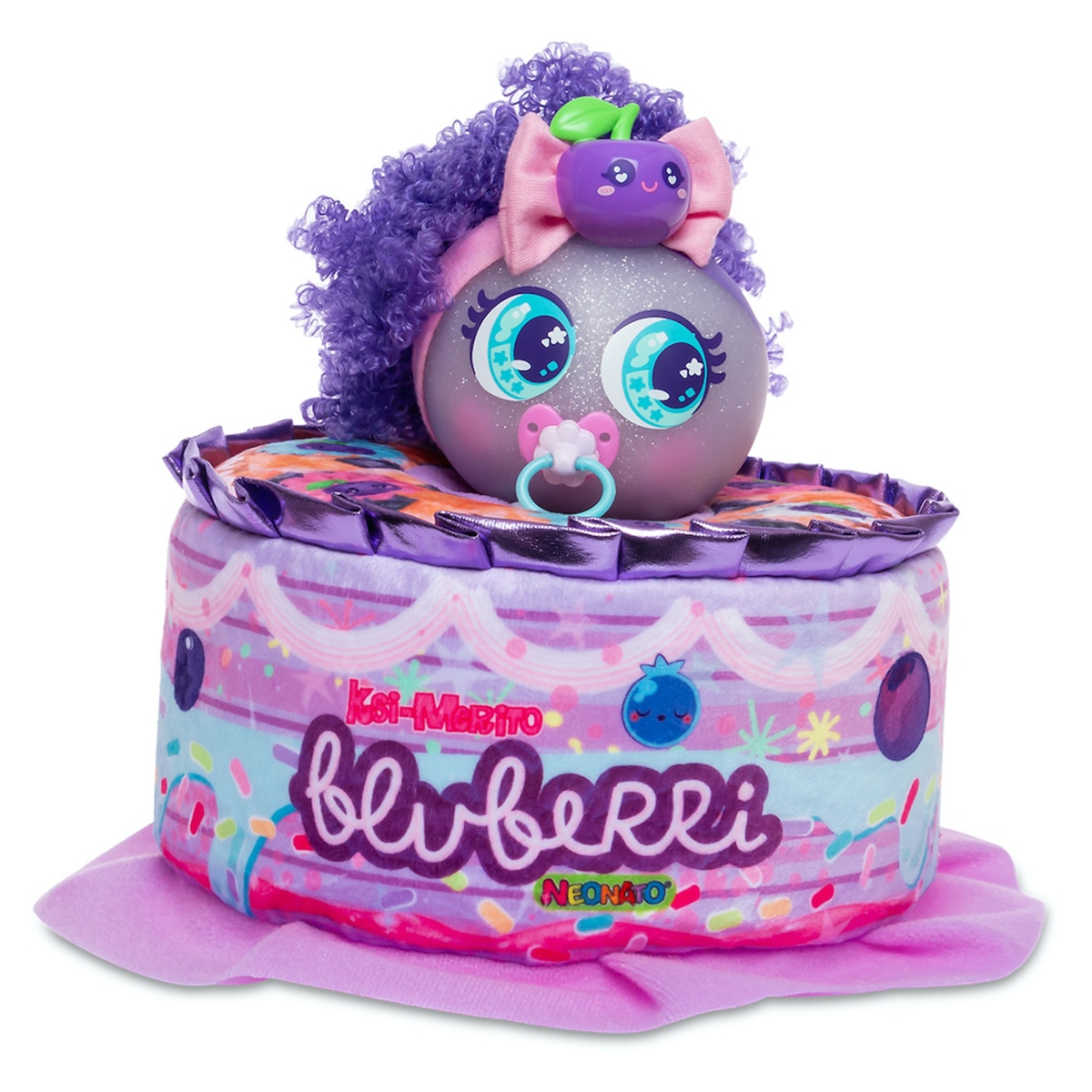 Muñeco Bebé Ksi Berries Blueberri Morado 1