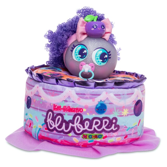 Muñeco Bebé Ksi Berries Blueberri Morado