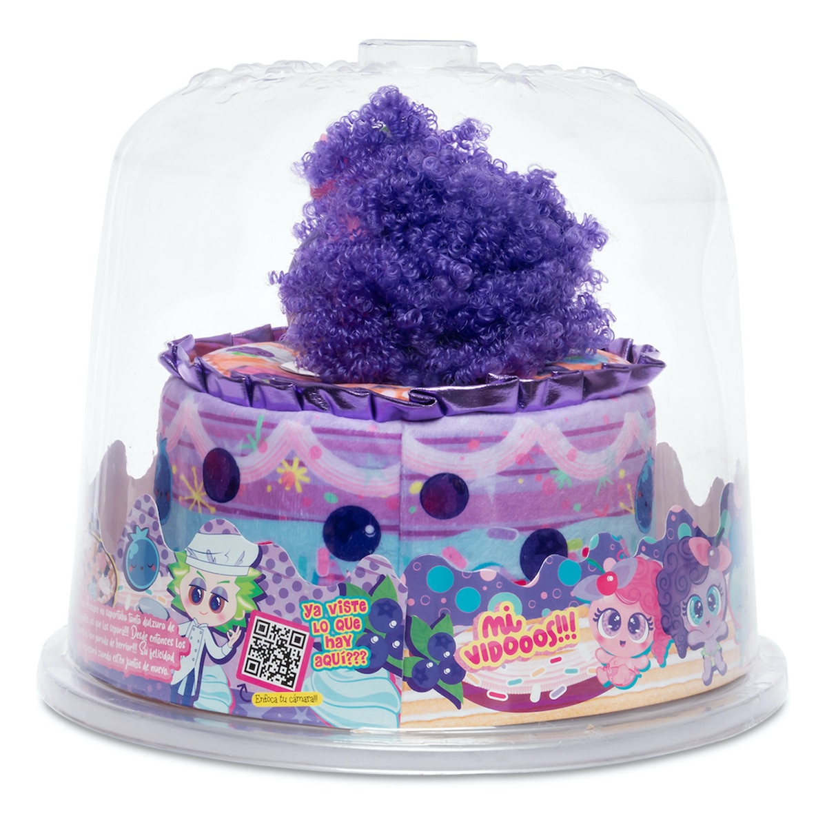 Muñeco Bebé Ksi Berries Blueberri Morado 3