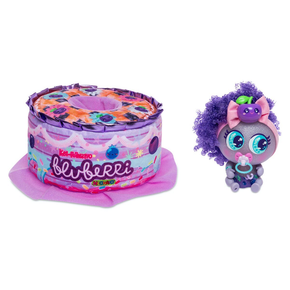 Muñeco Bebé Ksi Berries Blueberri Morado 5