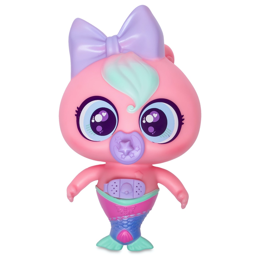 Muñeco bebé Neoflobbi Sirena Flobbirena rosa 6