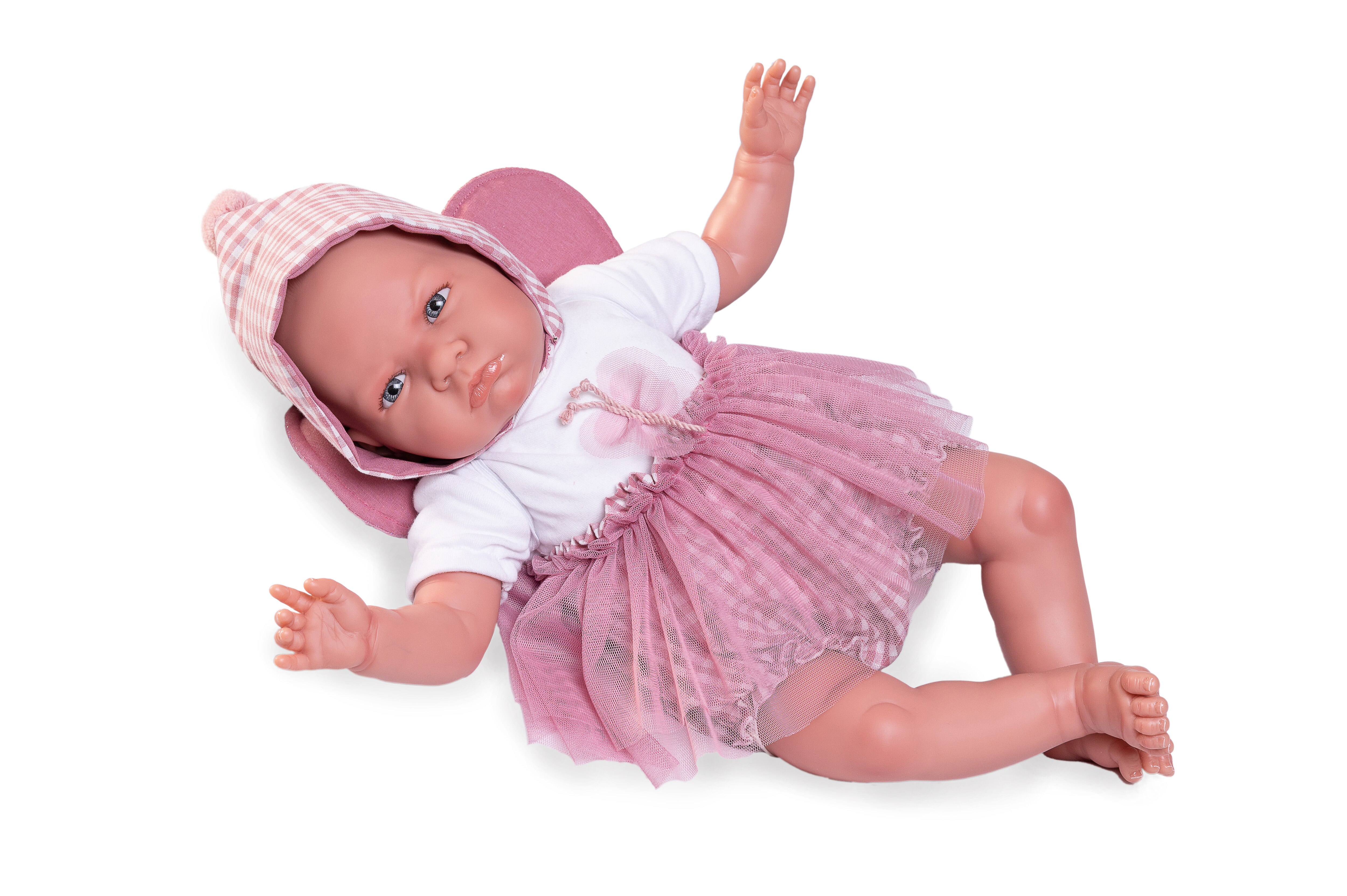 Muñeca Mi Primer Reborn Berta con alitas de mariposa Muñecas Antonio Juan 3