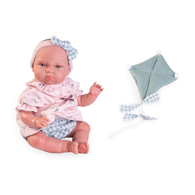 Muñecas Antonio Juan – Muñeca Mi Pequeño Reborn Tufi con cometa Muñecas Antonio Juan.