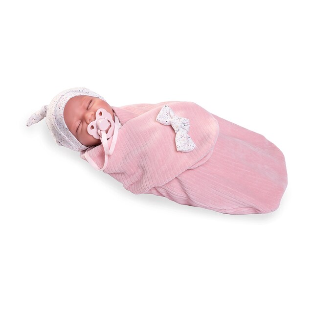 Muñeca Mi Pequeño Reborn Lluna con saco de gusanito Muñecas Antonio Juan