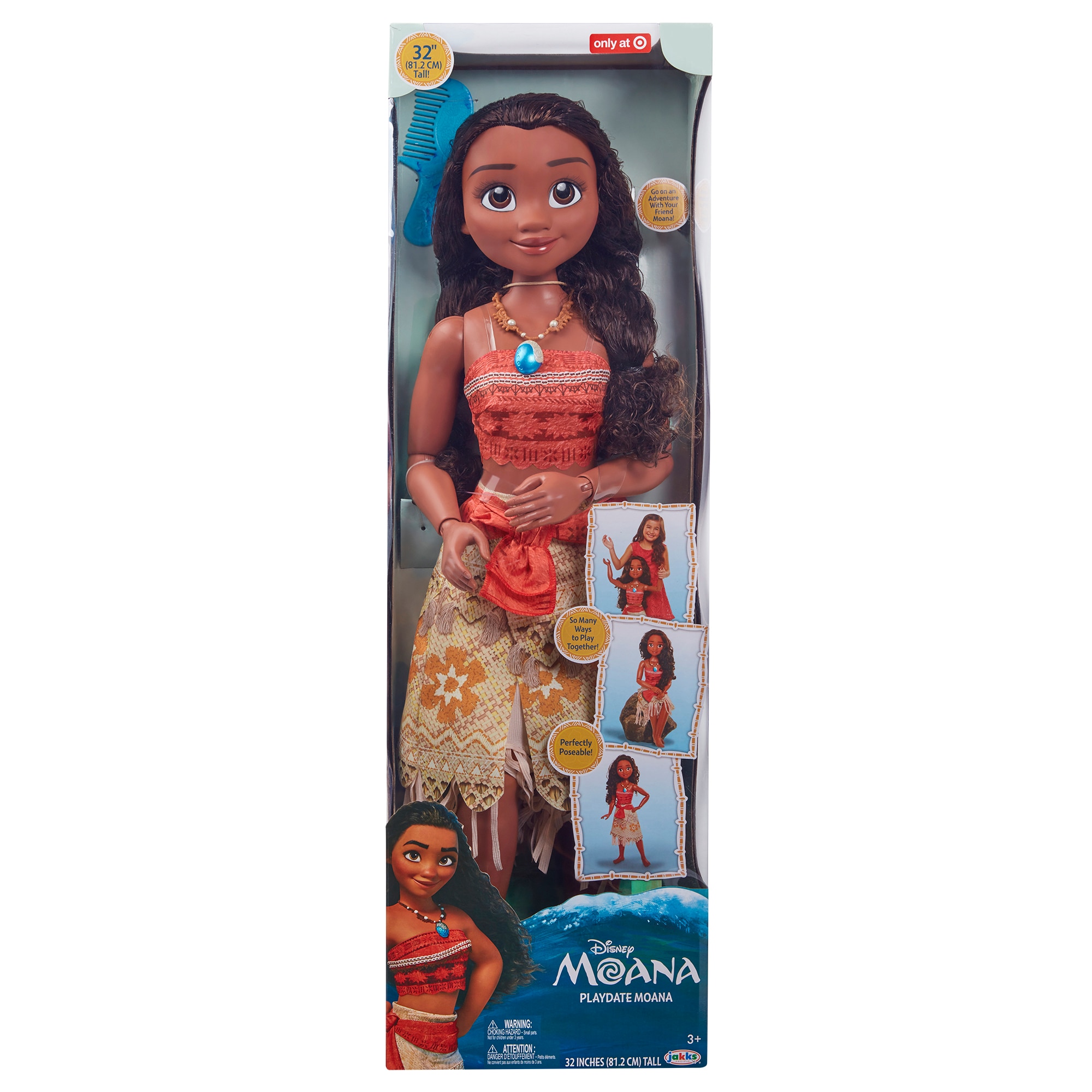 Muñeca Vaiana 80 cm Disney 2