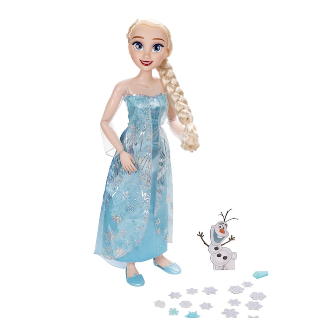 Muñeca Elsa tu Amiga de Juego 80 cm Frozen Disney