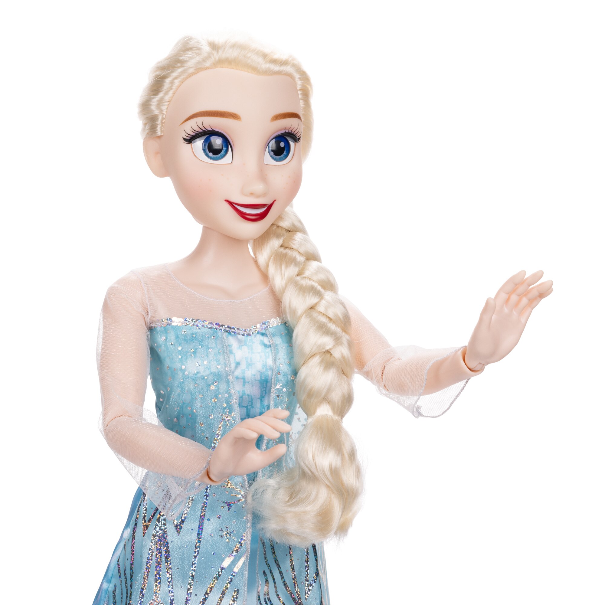 Muñeca Elsa tu Amiga de Juego 80 cm Frozen Disney 3