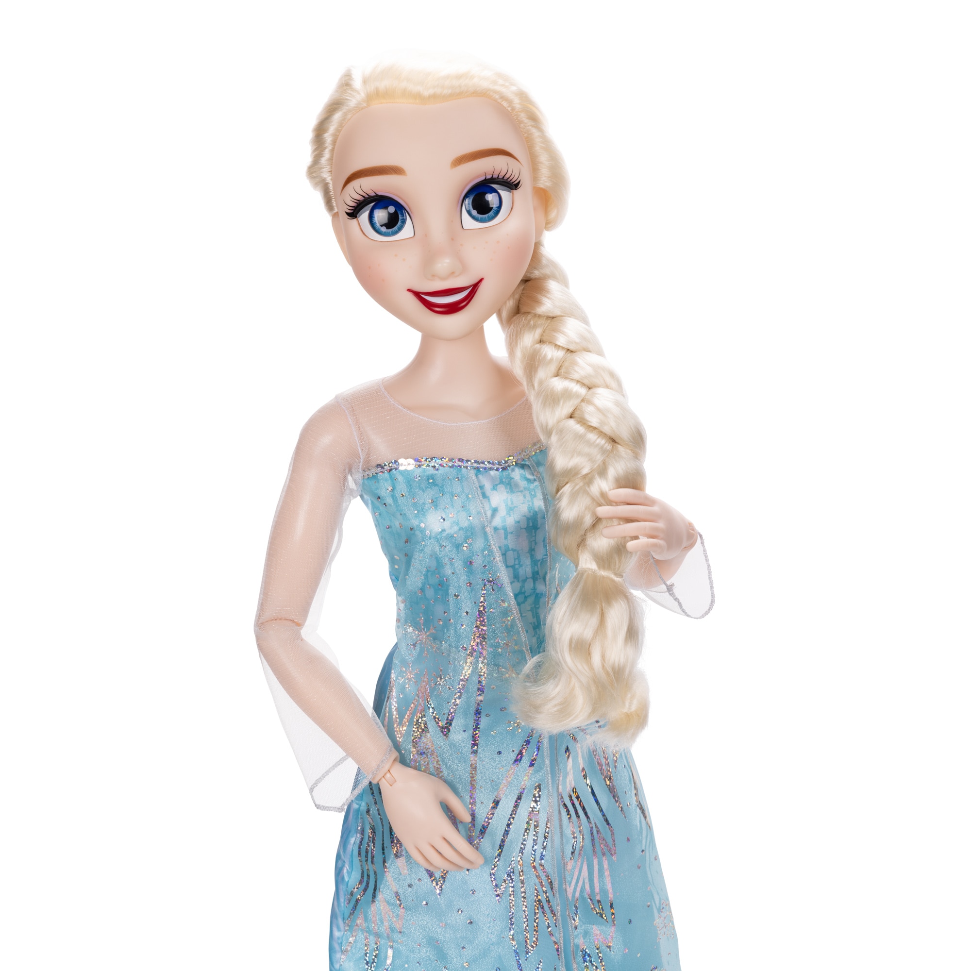 Muñeca Elsa tu Amiga de Juego 80 cm Frozen Disney 6