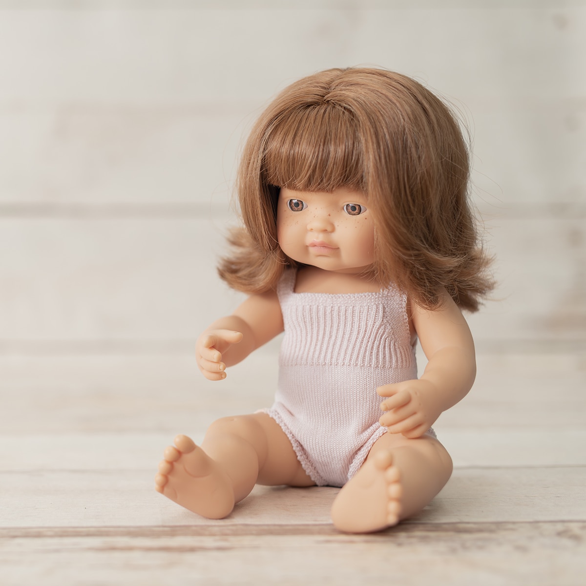 Muñeca pelirroja niña 38 cm Miniland 2