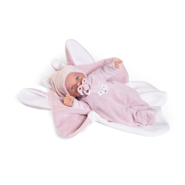 Muñecas Antonio Juan – Muñeca Petit blandito con mantita zorrito Muñecas Antonio Juan.