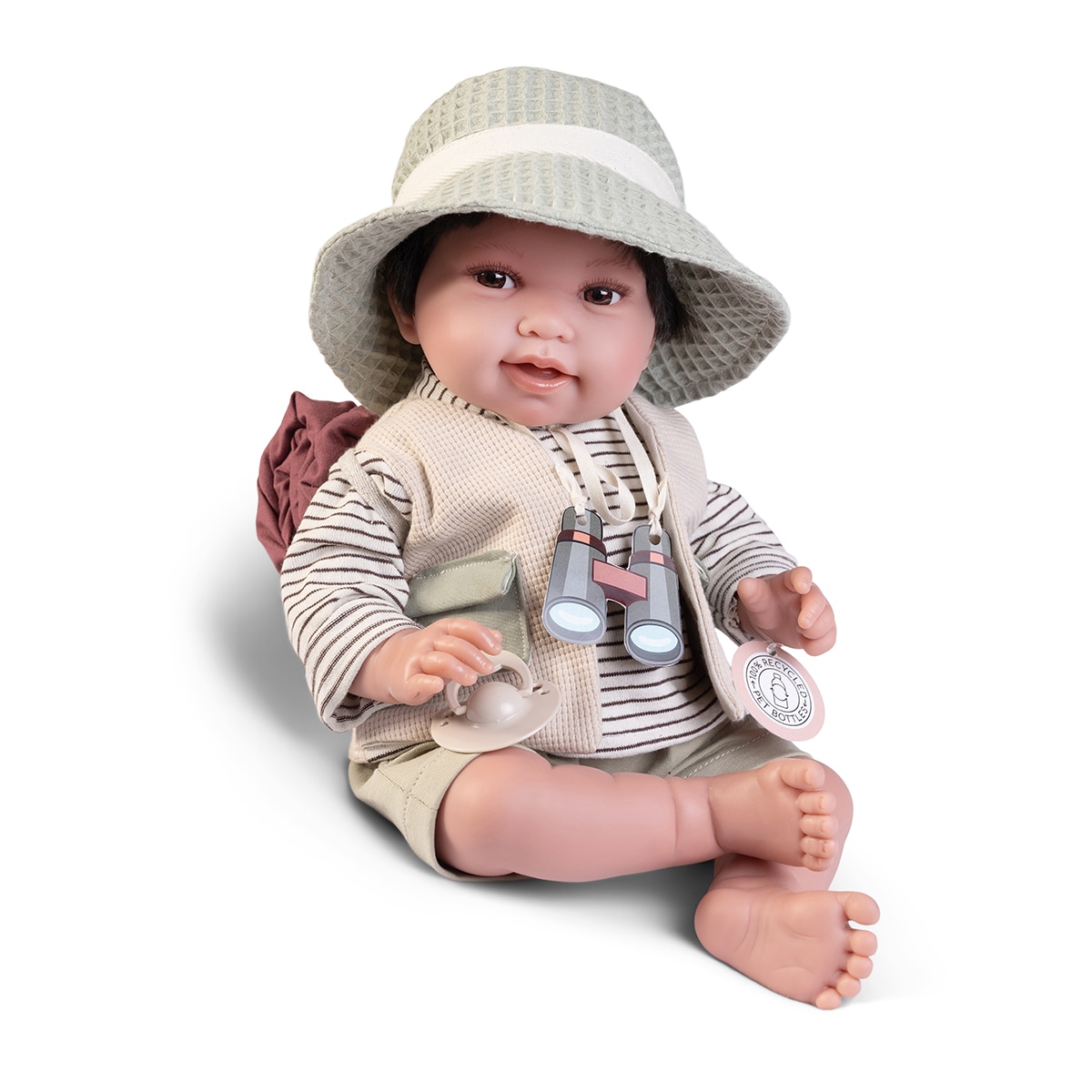 Muñecas Antonio Juan – Muñeca Recíen Nacido Pipo explorador Muñecas Antonio Juan.