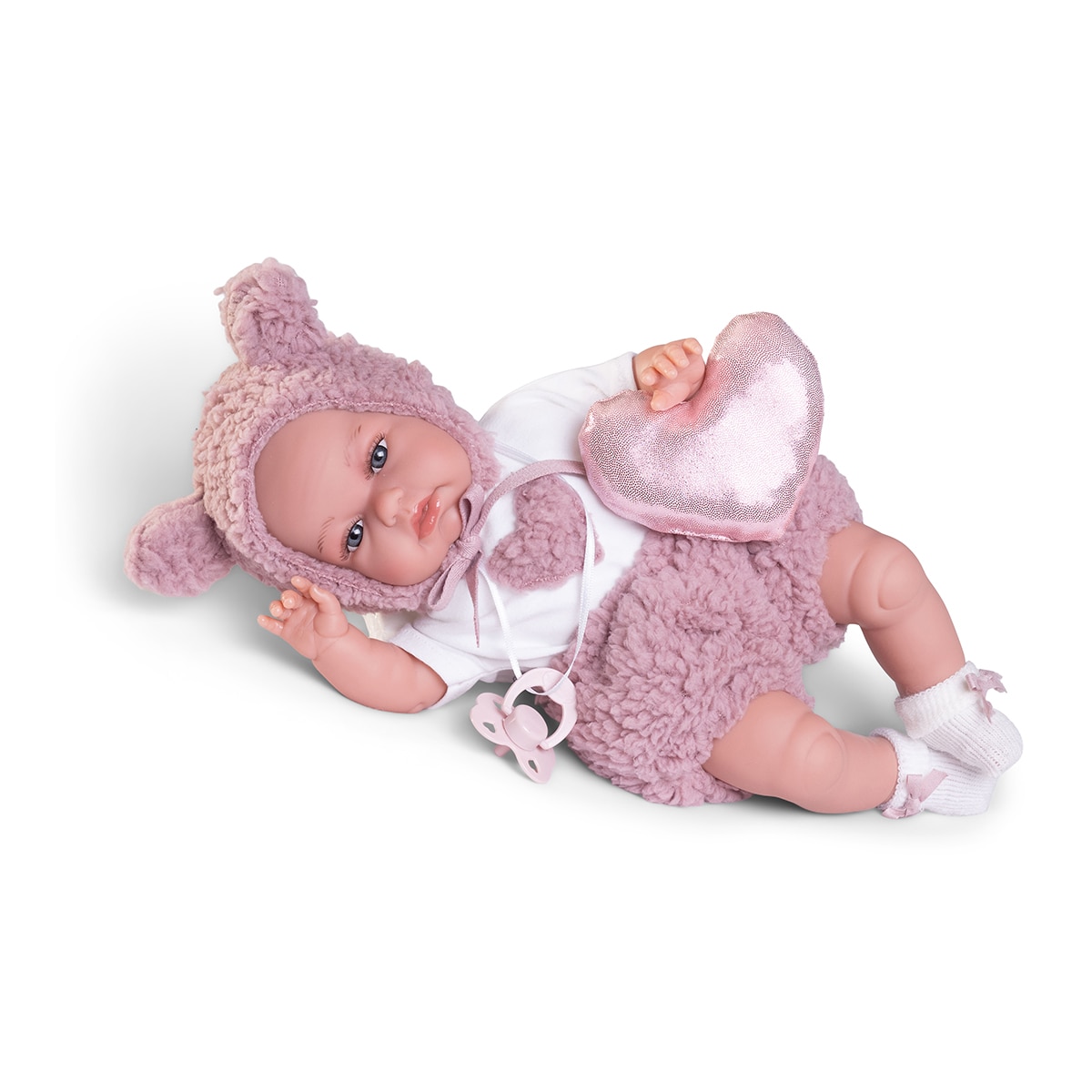 Muñeca Baby Toneta posturitas corazón Muñecas Antonio Juan 1