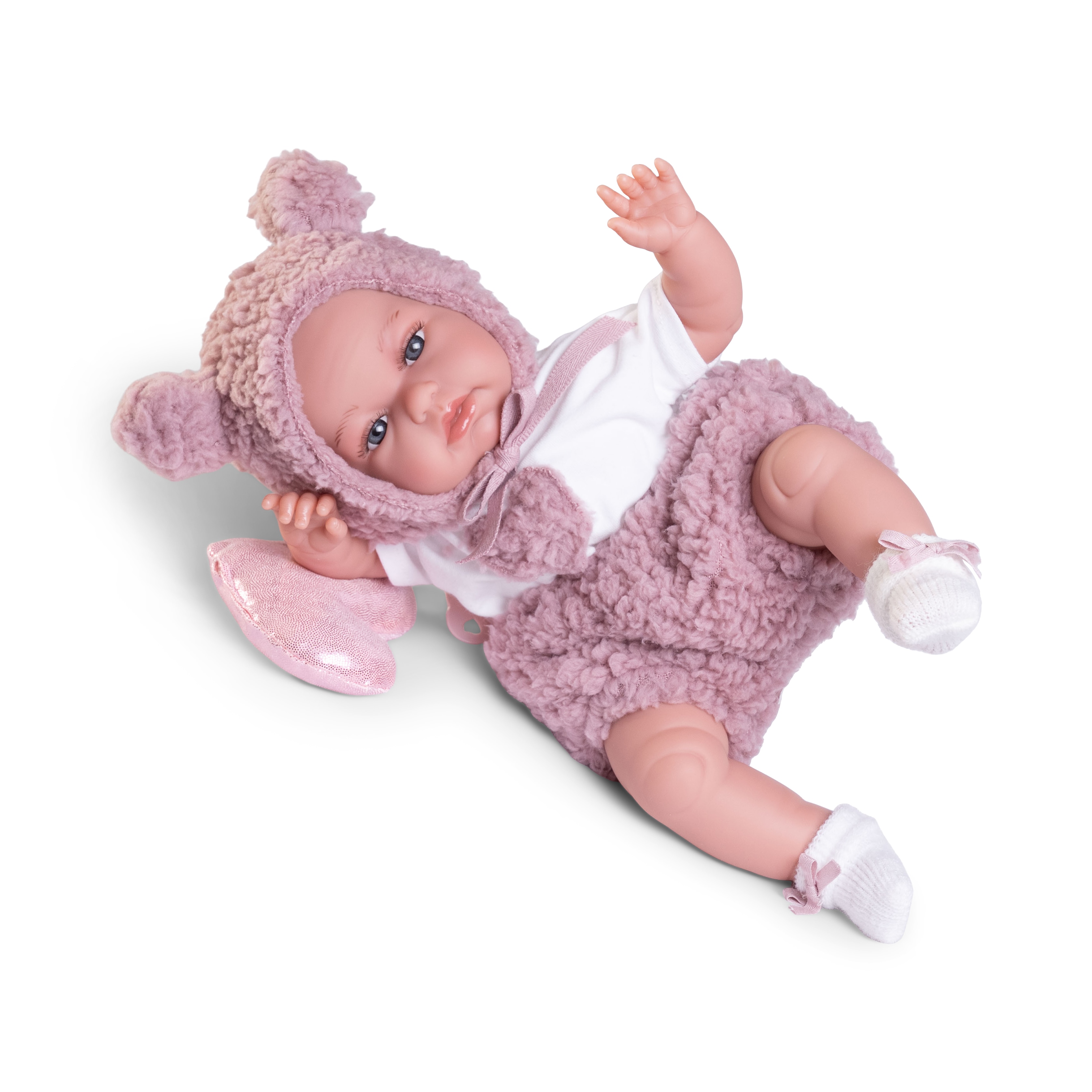 Muñeca Baby Toneta posturitas corazón Muñecas Antonio Juan 4