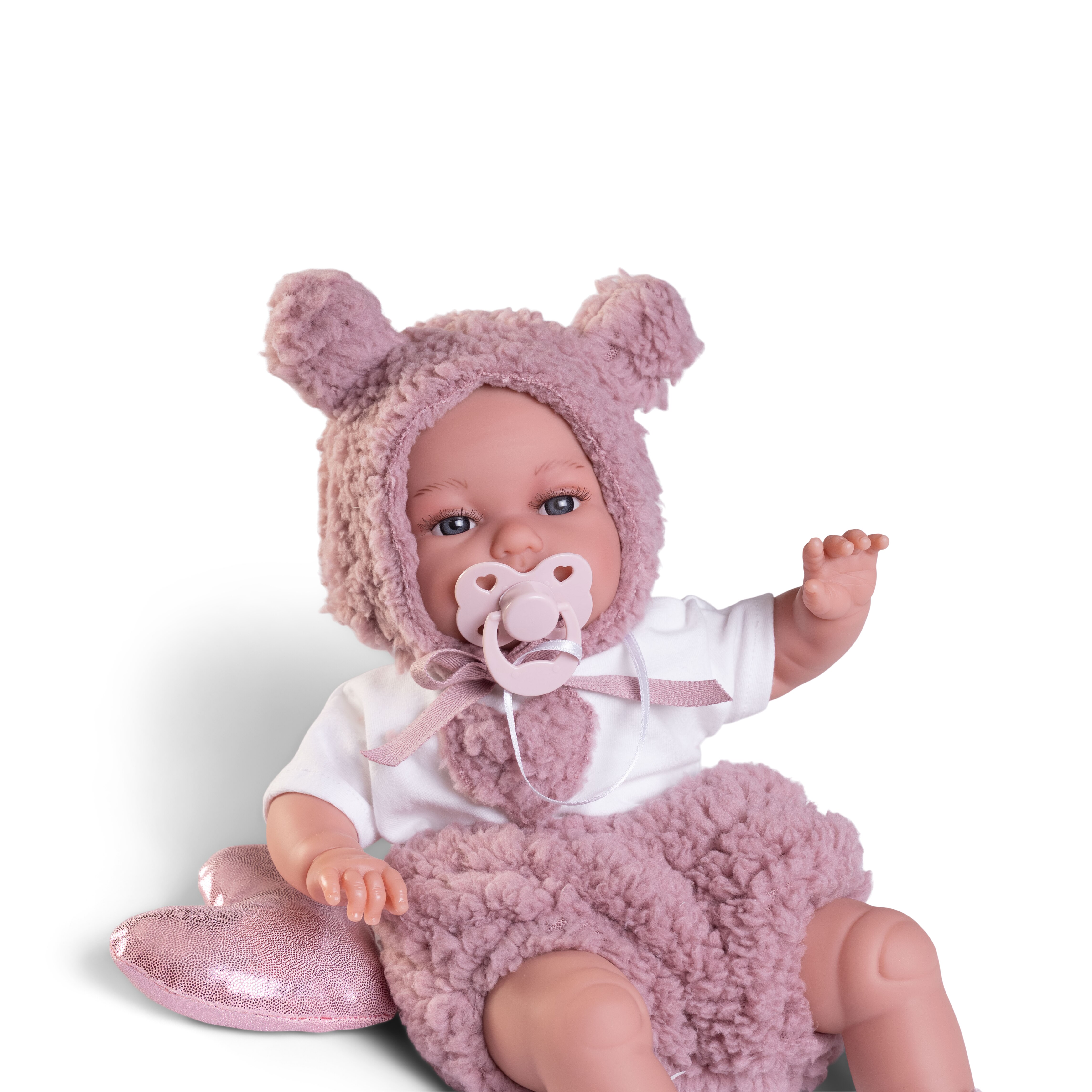 Muñeca Baby Toneta posturitas corazón Muñecas Antonio Juan 6
