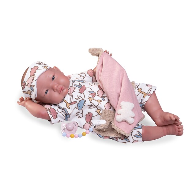 Imagem 0 de Boneca Minha Primeira Reborn Alejandra Pijama