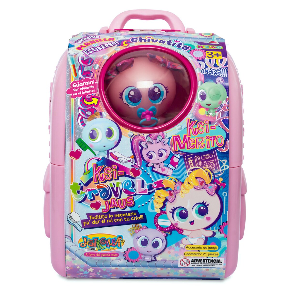 Accesorios Cosas Ksi Meritos Set Maletin Casa Chivatita Ksimerito