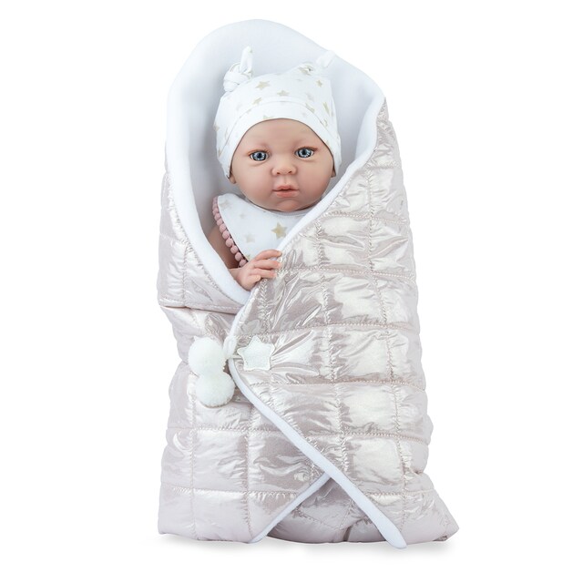 Imagen 0 de Muñeca 38 cm Mini Baby Nana presentada en estuche Marina & Pau
