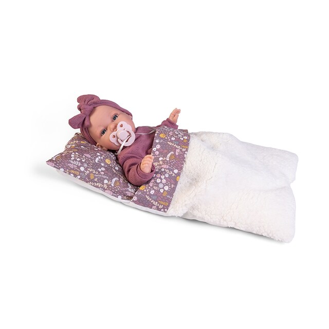 Imagen 0 de Muñeca Baby Toneta palabritas con saco de borreguillo Muñecas Antonio Juan