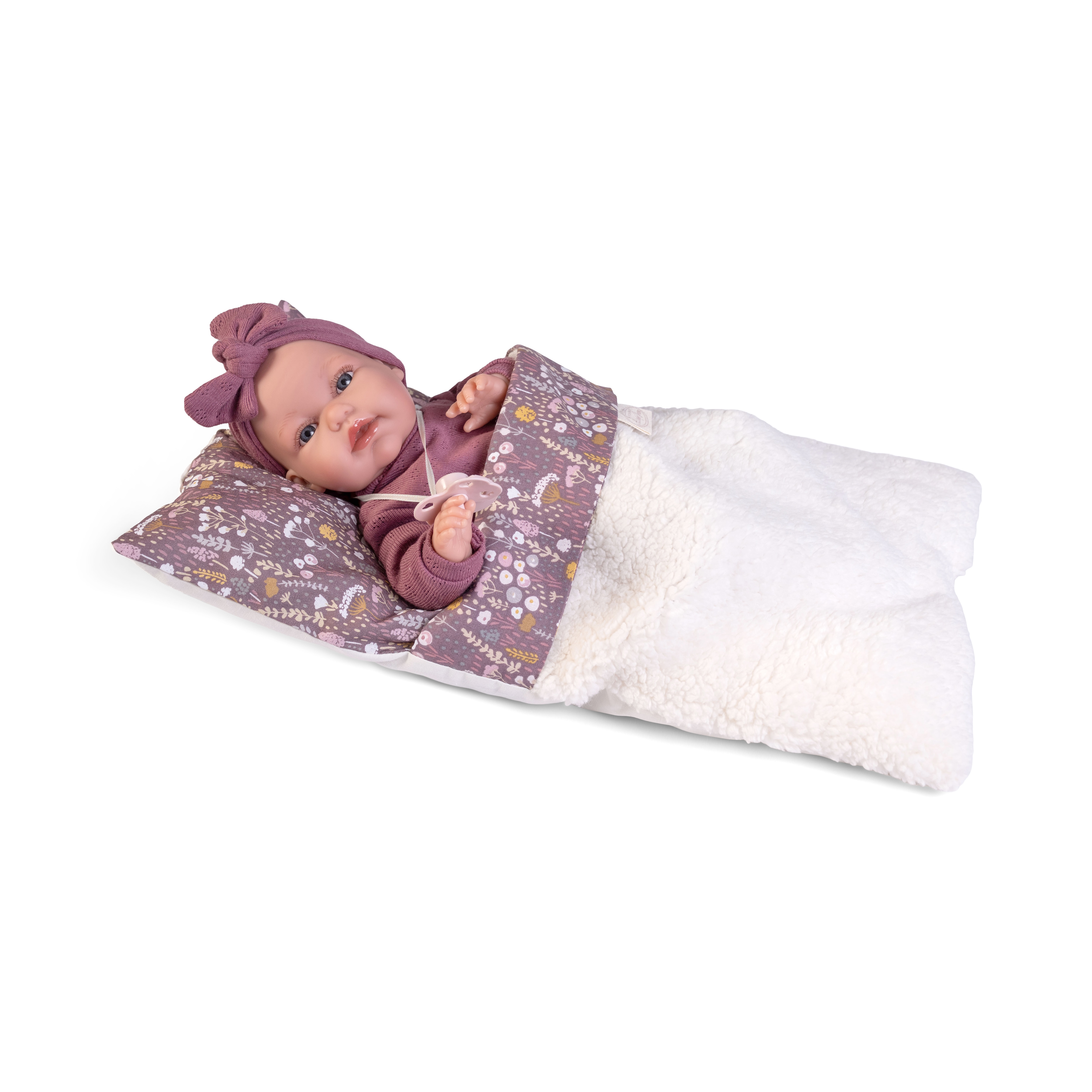 Muñeca Baby Toneta palabritas con saco de borreguillo Muñecas Antonio Juan 2