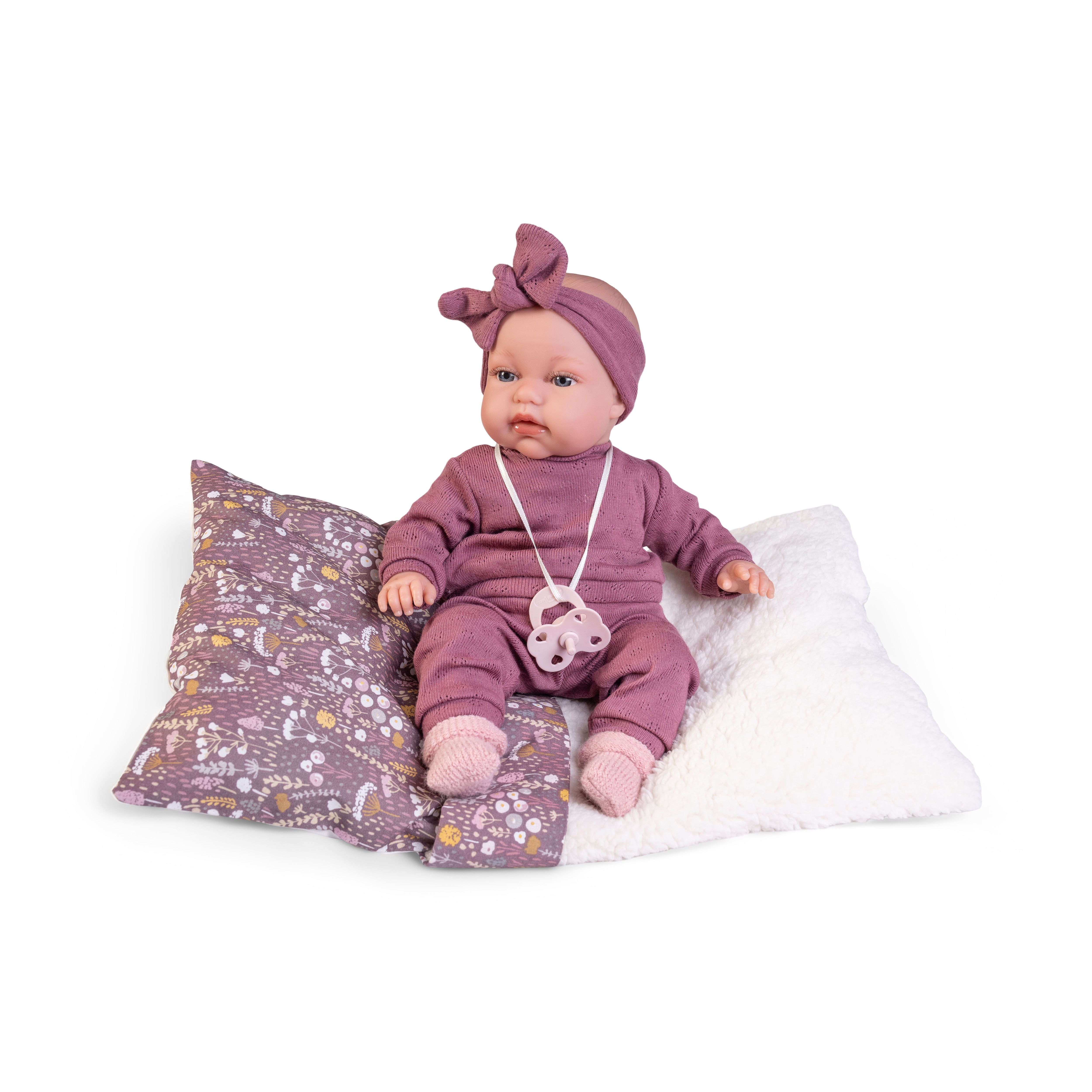 Muñeca Baby Toneta palabritas con saco de borreguillo Muñecas Antonio Juan 4
