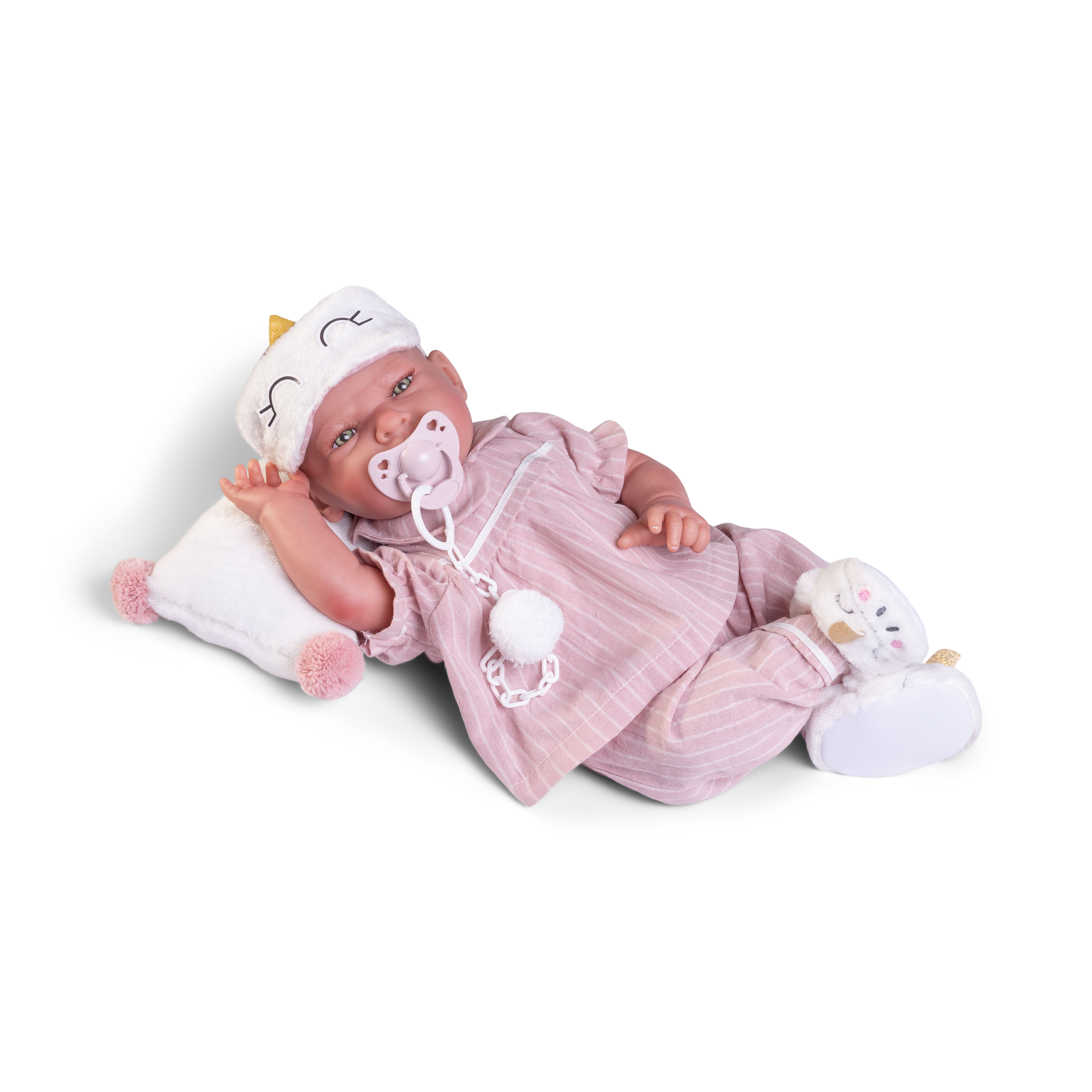 Muñeca Sweet Reborn Lea pijama y antifaz Muñecas Antonio Juan 2