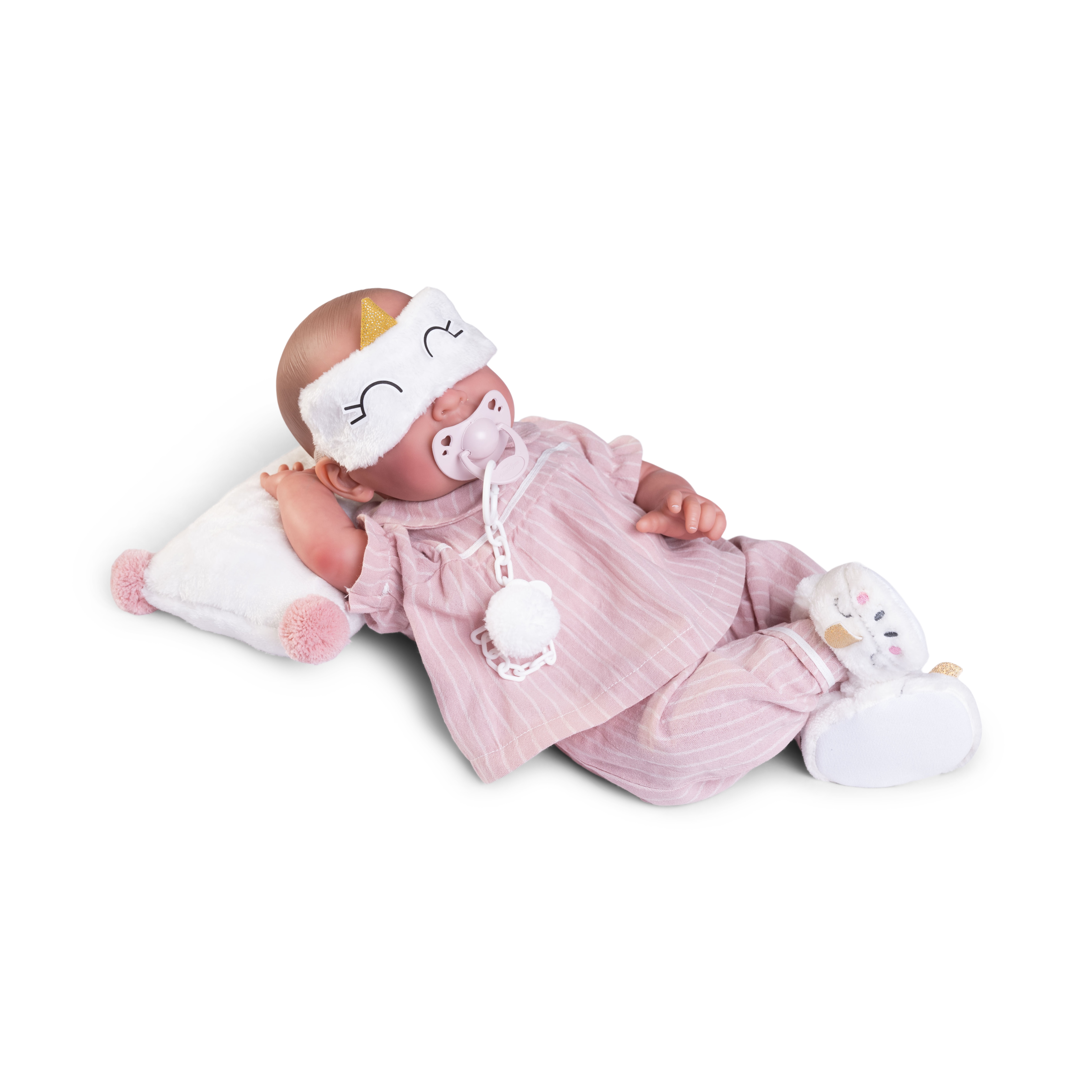 Muñeca Sweet Reborn Lea pijama y antifaz Muñecas Antonio Juan 3