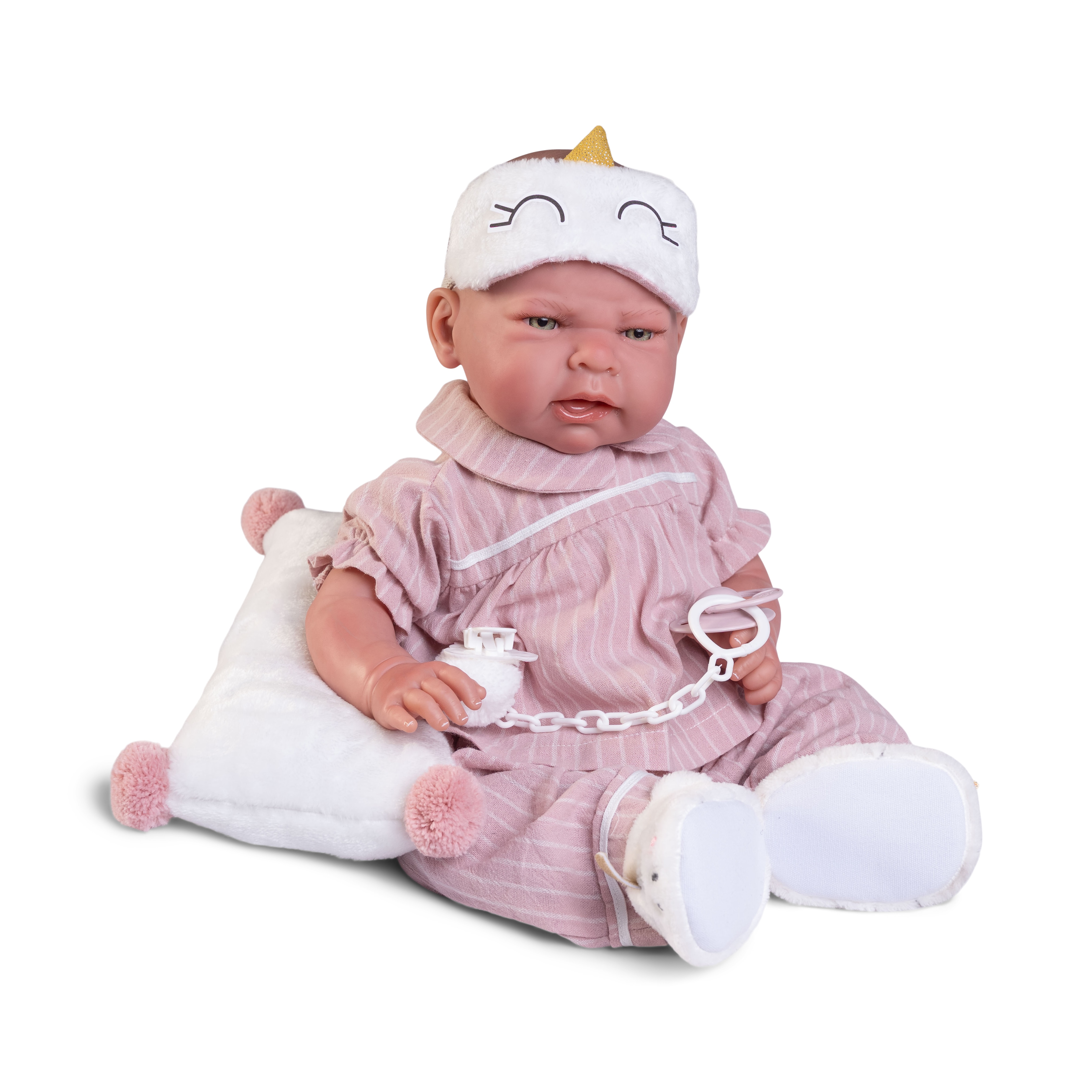 Muñeca Sweet Reborn Lea pijama y antifaz Muñecas Antonio Juan 4