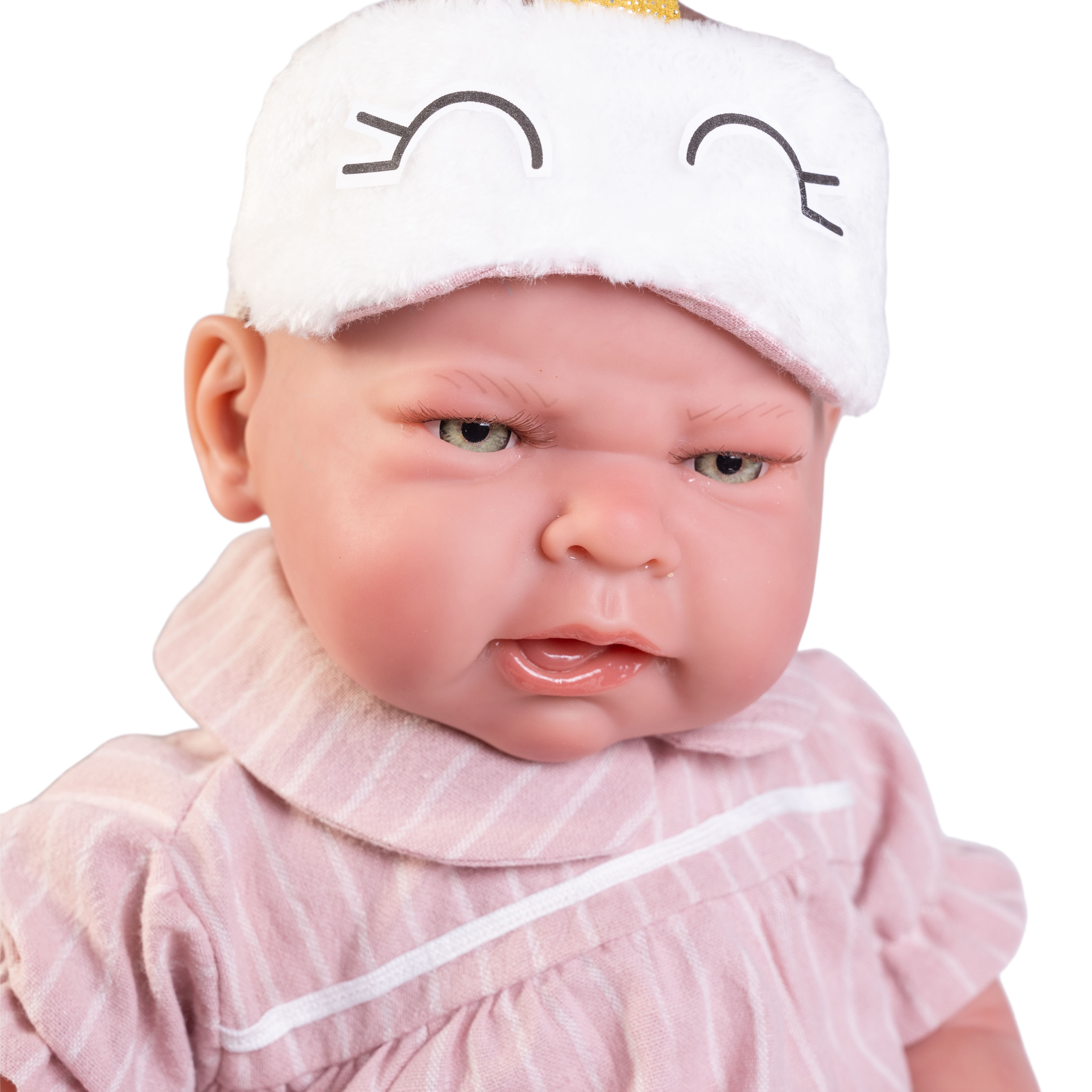 Muñeca Sweet Reborn Lea pijama y antifaz Muñecas Antonio Juan 5